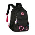 Mochila de Costas Rebecca Bonbon Heart Beats RB27010 Soft Juvenil Grande Escolar Bolso Antifurto Mochila de Costas Rebecca Bonbon Heart Beats RB27010 Soft Juvenil Grande Escolar Bolso Antifurto