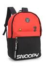Mochila de Costas Snoopy by Up4You Vermelha Original