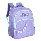 Mochila De Costas Stitch Disney Menina Grande Escola Roxo