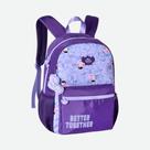 Mochila de Costas Stitch Disney Roxo Juvenil Clio Original Mochila de Costas Stitch Disney Roxo Juvenil Clio Original
