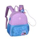 Mochila De Costas Stitch Em Imã Tsum Tsum Disney Com Alças Ajustáveis Ideal Para Creche Uso Diário Volta Às Aulas Clio
