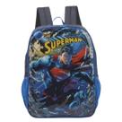 Mochila De Costas Superman Azul Meninos
