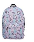 Mochila De Costas Unicórnio Arco Iris Escolar