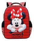 Mochila de costas Vermelha Minnie Menina Original Resistente Mochila de costas Vermelha Minnie Menina Original Resistente