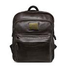 Mochila de Couro Enzo Marrom Café - tam: Pequeno