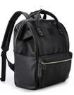 Mochila de couro Kah&Kee para mulheres e homens para laptop de 16 polegadas