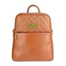 Mochila de couro Lune caramelo Feminino Mochila de couro Lune caramelo Feminino