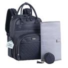 Mochila de couro para fraldas BabbleRoo 30x20x42 cm 26L