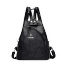 Mochila De Couro Para Meninas Adolescentes, Bolsa De Peito Com Zíper Para Viagem, Mochilas Escolares