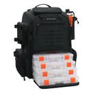 Mochila de equipamento de pesca KastKing Bait Boss Pro 45L com suportes para varas