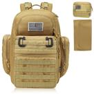 Mochila de fraldas DBTAC Large para papai com trocador Tan