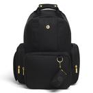 Mochila de Fraldas Huggies Sunshine Pack - Material Vegano Preto