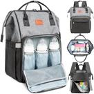 Mochila de fraldas KeaBabies impermeável para bebês meninos/meninas