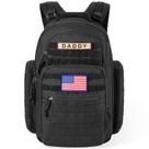 Mochila de Fraldas Militar SHARKMOUTH - Design Molle para Mães e Pais