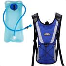 Mochila de Hidratação com Bolsa Reservatório Água 2L Camelback Camelbag Ciclismo Bike Bicicleta Motocross Trilha Azul