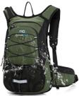 Mochila de Hidratación Mubasel Gear 15L con Reservorio de Agua de 2L Oliva