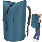Mochila de lavanderia Ãzhido 115L turquesa para faculdade