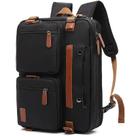 Mochila de lona para laptop para viagens de negócios masculinas de 15 polegadas