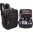 Mochila de Maquiagem Relavel Professional com Porta USB para Carregamento