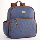 Mochila de Maternidade Just Baby Chicago Jeans