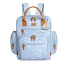 Mochila de Maternidade MasterBag Urban Barquinhos Mini Azul Mochila de Maternidade MasterBag Urban Barquinhos Mini Azul