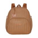 Mochila de Maternidade Pirulitando Baby Refúgio Marrom