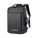 Mochila De Negócios Impermeável De 17 Polegadas Para Homens, Expansível, Multifuncional, Com