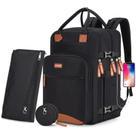 Mochila de Pañales BAGPARKK 30x22x43 cm Impermeable con USB Mochila de Pañales BAGPARKK 30x22x43 cm Impermeable con USB