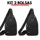 Mochila de Peito Transversal Pochete Bag Masculina para Uso Diário Mochila de Peito Transversal Pochete Bag Masculina para Uso Diário