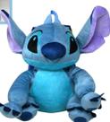 Mochila de pelúcia Disney Stitch de corpo inteiro de 30 cm com orelhas sentadas