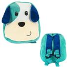 Mochila de Pelucia Infantil Turminha Animal Cachorro - Unik