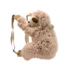 Mochila de Pelúcia Unipak Kiwi Sloth 19 - Para Crianças e Adultos