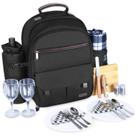 Mochila de Picnic Sunflora Aislada para 2 personas con Nevera y Manta