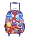 Mochila de Rodas Escolar Menino Spidey Marvel 3D Original