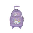 Mochila de rodinha Cross 2.0 5XT Lilás Gatos & Unicórnios Mochila de rodinha Cross 2.0 5XT Lilás Gatos & Unicórnios