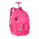 Mochila De Rodinha e Costas Rebecca Bonbon Escolar Juvenil