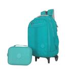 Mochila De Rodinha E Estojo Juvenil Masculino Feminino Escolar Mochila De Rodinha E Estojo Juvenil Masculino Feminino Escolar