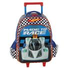 Mochila de Rodinha - Hot Wheels MTR - Azul - Luxcel