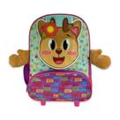 Mochila de Rodinha Infantil Escolar Rena Pelúcia Mochila de Rodinha Infantil Escolar Rena Pelúcia