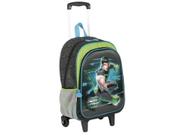 Mochila De Rodinha Max Steel - Original Sestini 064959 Mochila De Rodinha Max Steel - Original Sestini 064959