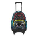 Mochila de Rodinha Xtrem Masculina Infantil Cross Preta