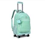 Mochila de rodinhas 360 graus rebecca bonbon rb 24o38 verde