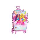 Mochila de Rodinhas 3D Maxtoy Barbie Borboleta Lilás Mochila de Rodinhas 3D Maxtoy Barbie Borboleta Lilás