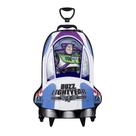 Mochila de Rodinhas 3D Maxtoy Toy Story Buzz Nave Azul