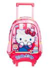 Mochila de Rodinhas, Cetim - Hello Kitty