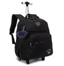 Mochila de Rodinhas e Costas Preta Kika - Nova Rio