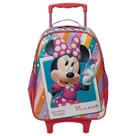 Mochila de Rodinhas Escolar 16 Minnie Celular