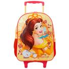 Mochila De Rodinhas Escolar Infantil Disney Princesa Bela