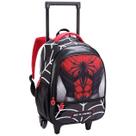 Mochila de Rodinhas Escolar Infantil para Meninos Estampa Herói Compartimento Grande Material Reforçado Bolsa Carrinho Mochila de Rodinhas Escolar Infantil para Meninos Estampa Herói Compartimento Grande Material Reforçado Bolsa Carrinho