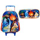 Mochila de Rodinhas + Estojo Simples Elementals X 16'' Ref. 11750 - Xeryus